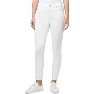 CHAPS White High Rise Skinny Full Length Jean Sz 14/32